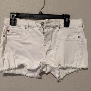 Hudson white cut off shorts with tags!